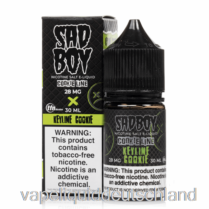 Key-Limetten-Keks – Sadboy-Salz – 30 Ml, 48 Mg Vape-Flüssigkeit